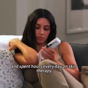 Embarrassing.  Kim Kardashian opened up